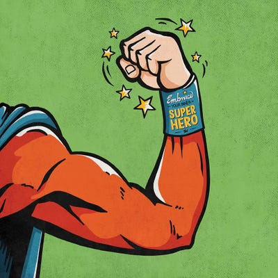 Super Hero by Ester Kay art print