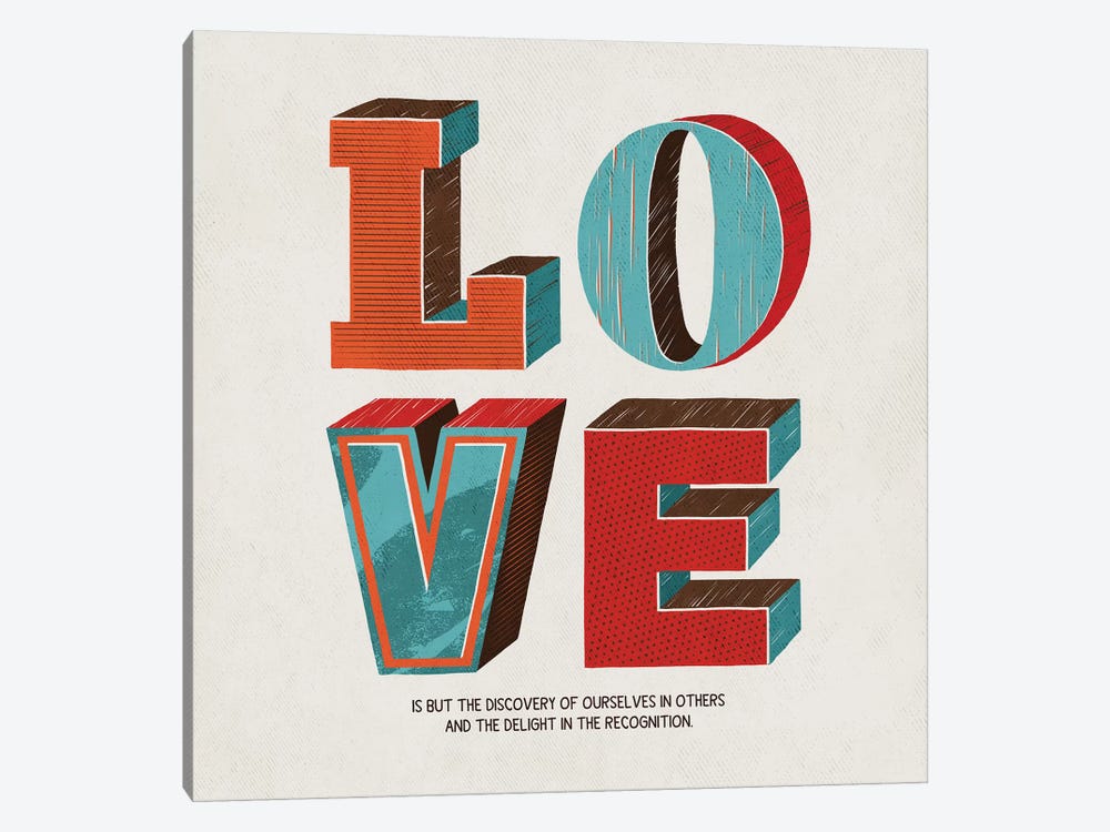 Love Is 1-piece Art Print