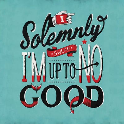 Up To No Good by Ester Kay art print