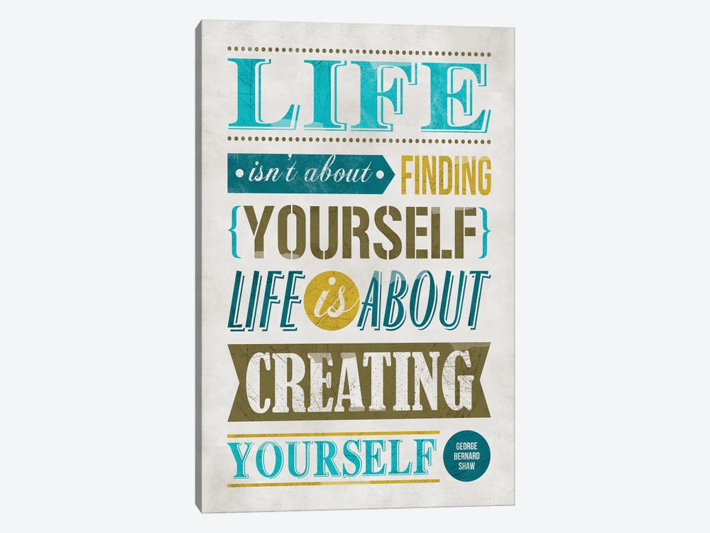 Create Yourself by Ester Kay 1-piece Canvas Art Print