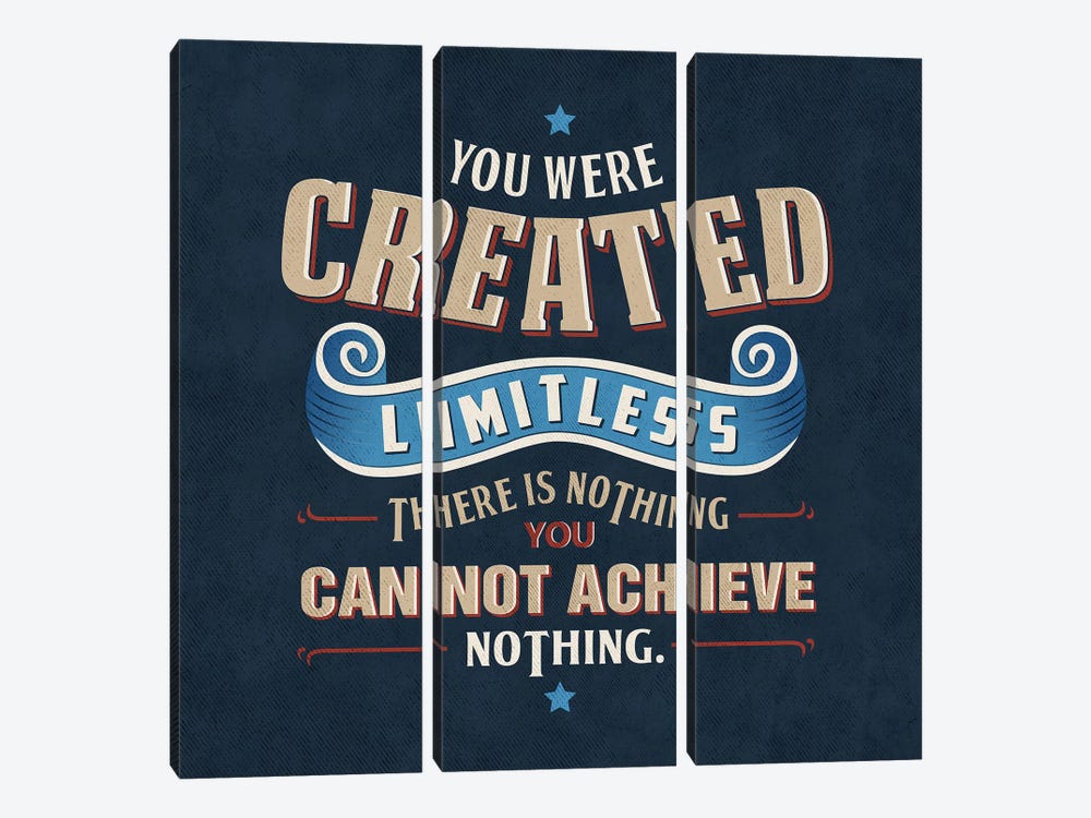 You Are Limitless by Ester Kay 3-piece Canvas Art