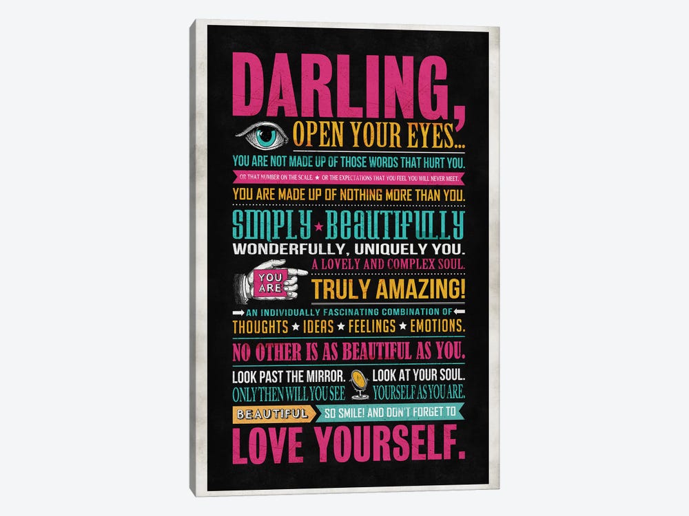 Darling by Ester Kay 1-piece Canvas Art Print