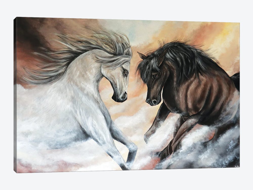 Wild Spirits by Karin Brauns 1-piece Canvas Artwork