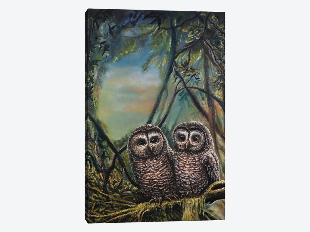 Owl You Need Is Love by Karin Brauns 1-piece Art Print