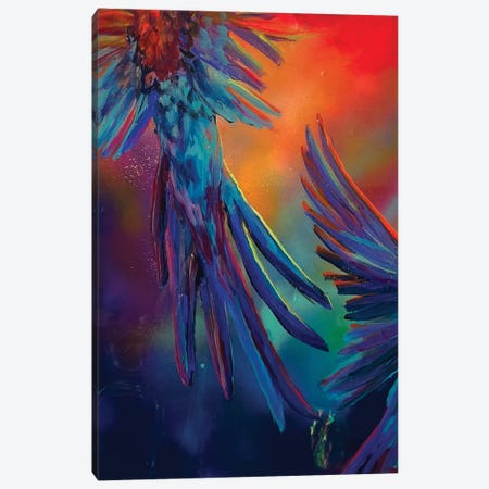 Spread Your Wings I Canvas Print #KBA97} by Karin Brauns Canvas Artwork