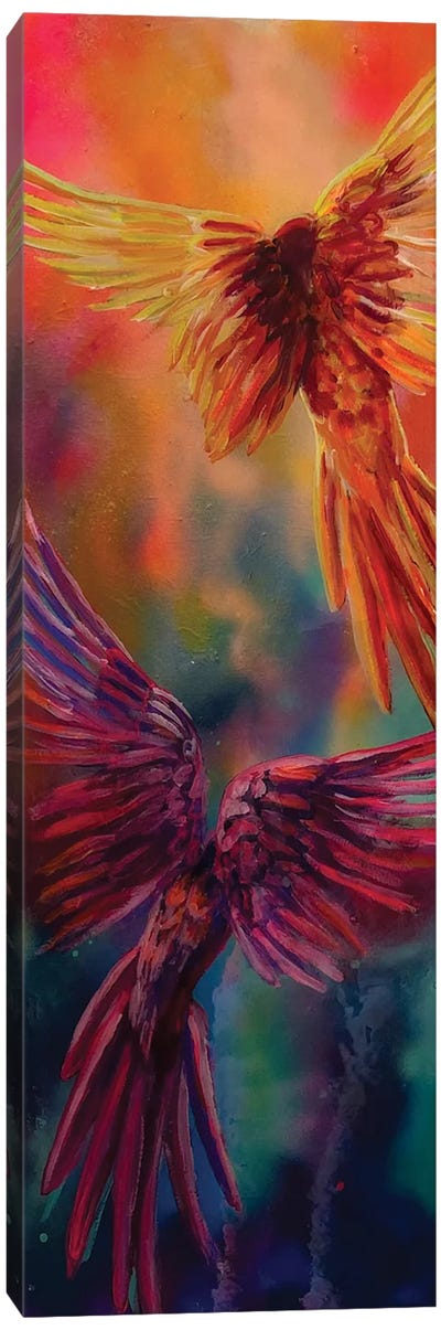 Spread Your Wings II Canvas Art Print - Karin Brauns