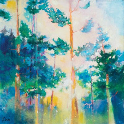 Making A Way Through The Trees by Kerri McCabe canvas print