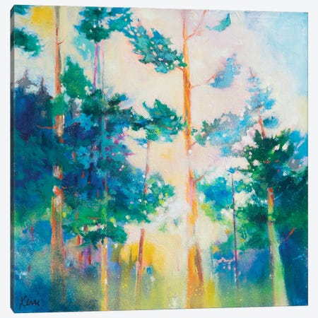 Making A Way Through The Trees Canvas Print #KBC118} by Kerri McCabe Canvas Wall Art