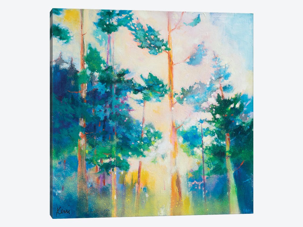 Making A Way Through The Trees by Kerri McCabe 1-piece Canvas Art
