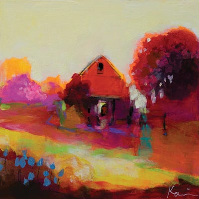 Come To The Back Door by Kerri McCabe canvas print