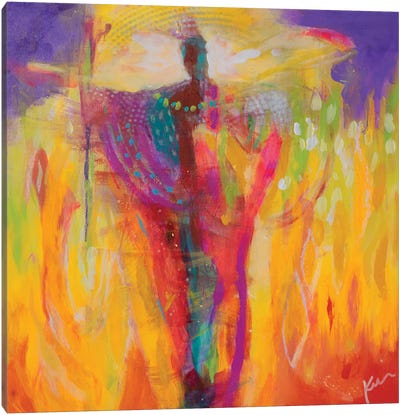 You Have Come Through The Fire Canvas Art Print - Kerri McCabe