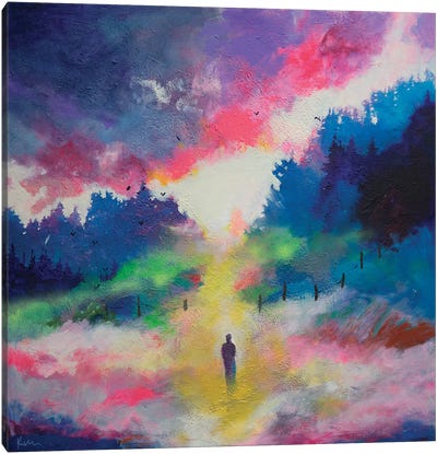 Longing For Light Canvas Art Print - Kerri McCabe