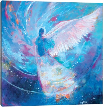 I Remember Flying Dreams Canvas Art Print - Kerri McCabe