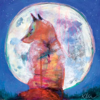 Moon Rise by Kerri McCabe art print