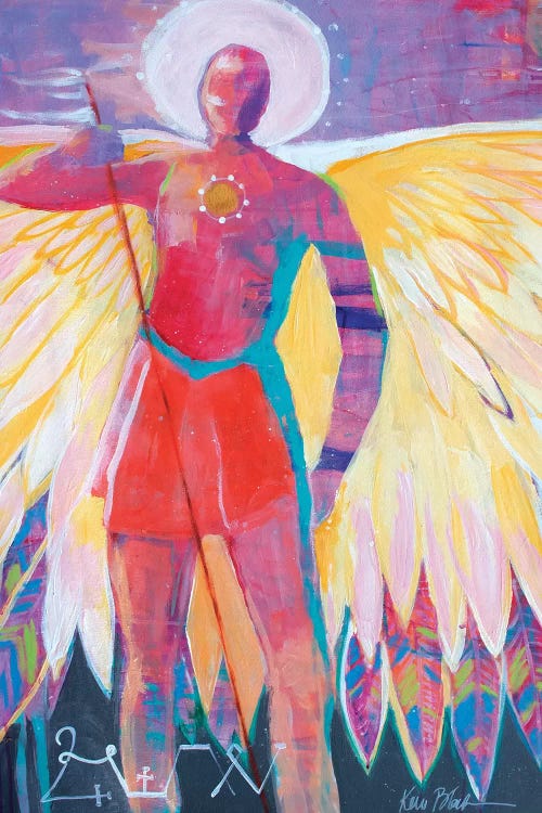 Angel Of The Sun by Kerri McCabe wall art