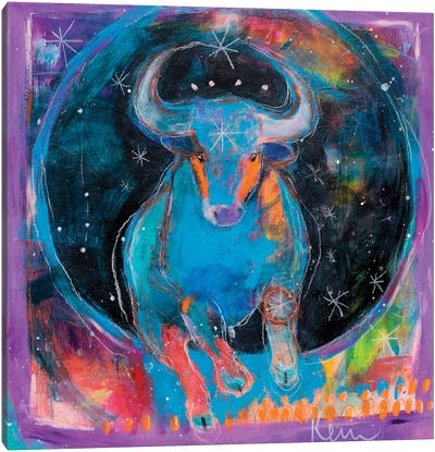 Taurus Canvas Art Print - Taurus Art