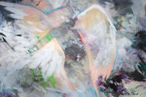 Intuitive Abstracts: Wild Heart Be Free by Kerri McCabe