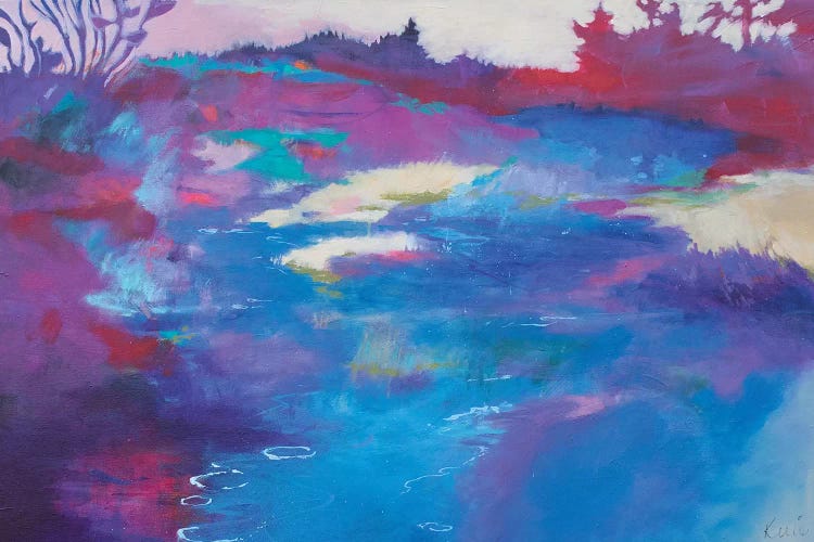 The Way Water Wanders by Kerri McCabe wall art