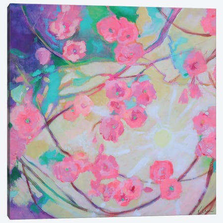 Cherry Blossom Sunshine Canvas Print #KBC67} by Kerri McCabe Art Print