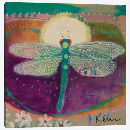 Jewel With Wings Canvas Print #KBC81} by Kerri McCabe Canvas Art