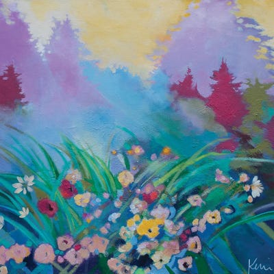 Forest Treasure by Kerri McCabe framed canvas print