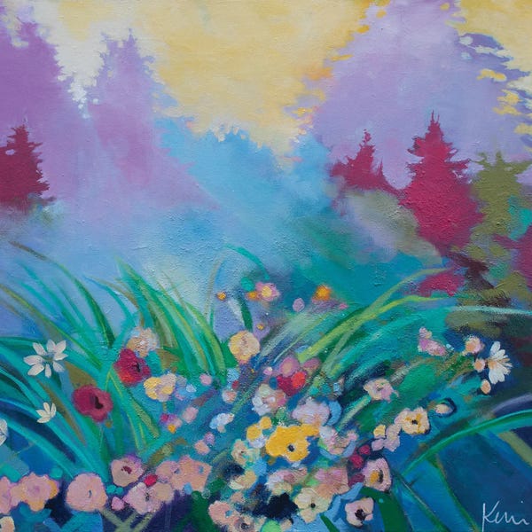 Artists Like Matisse: Forest Treasure by Kerri McCabe