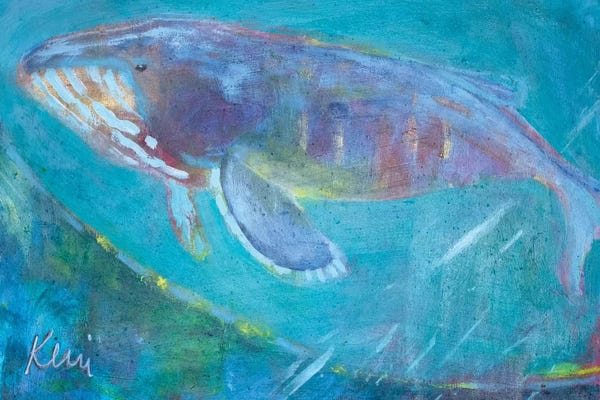 Humpback Whales: Deep Wisdom by Kerri McCabe