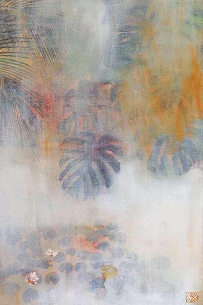 Pond With Lilies
