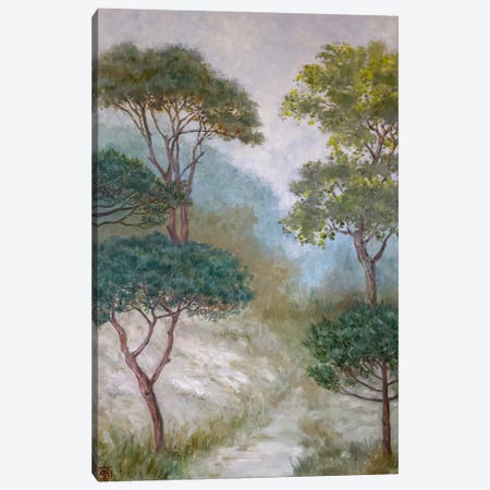 Woodland Scene III Canvas Print #KBI21} by Katia Bellini Canvas Wall Art