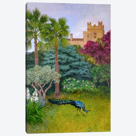 Castle Garden Canvas Print #KBI5} by Katia Bellini Canvas Art