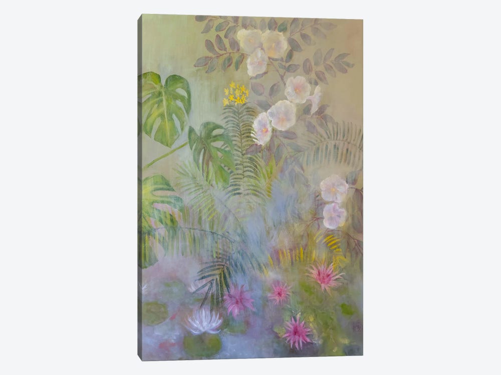 Flowering Pond by Katia Bellini 1-piece Canvas Art Print