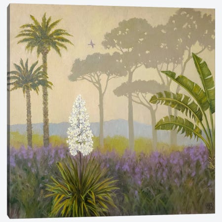Hazy Tropical Scenery Canvas Print #KBI8} by Katia Bellini Art Print
