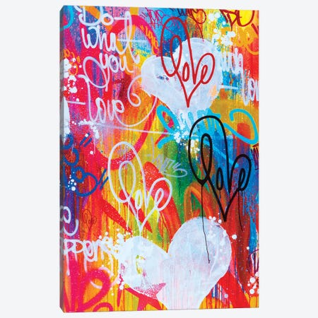 Do What You Love Canvas Print #KBM19} by KBM Canvas Art Print