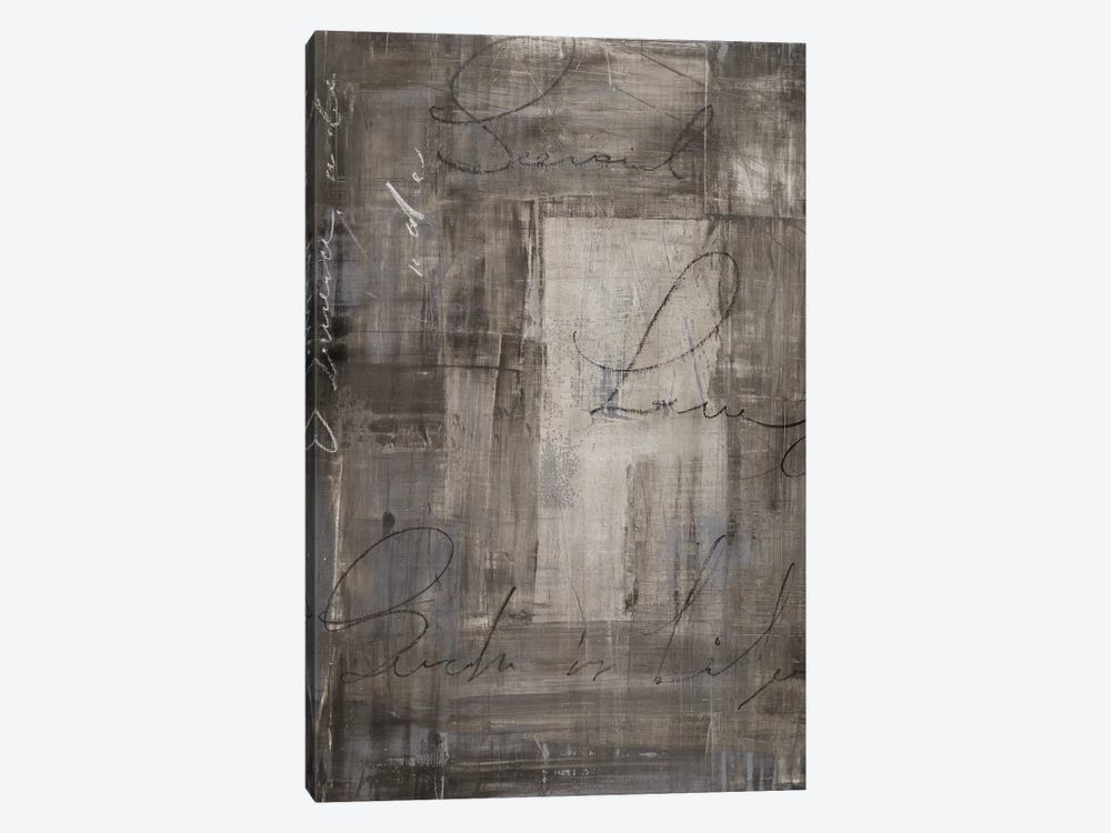 Gray Living by KBM 1-piece Canvas Print