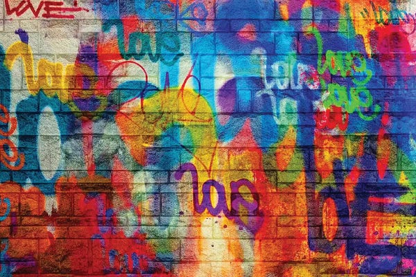 Vibrant Rebellion: Off The Wall Love I by KBM