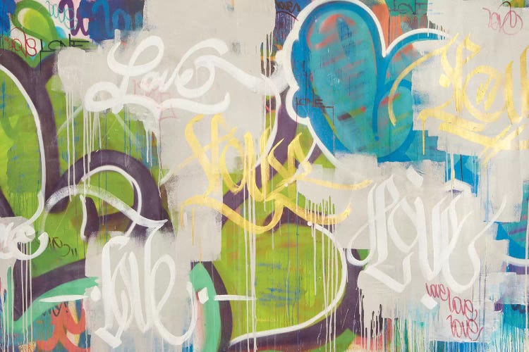 One Love VI by KBM wall art