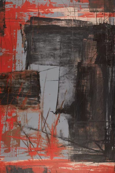 Scratching The Surface II by KBM framed canvas print