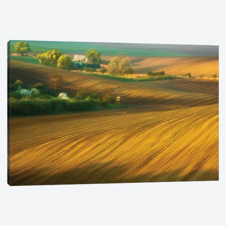 Fields... Canvas Print #KBR17} by Krzysztof Browko Canvas Print