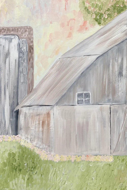 Watercolor Barn I