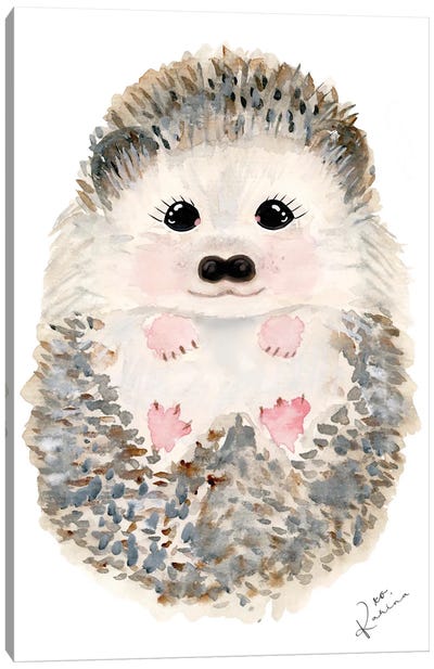 Hedgie I Canvas Art Print - Hedgehogs