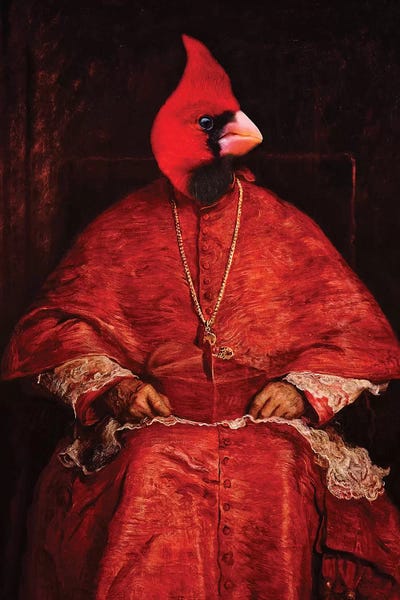 Karen Burke: Cardinal Cardinal by Karen Burke