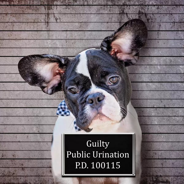 Dog Photography: Public Urination by Karen Burke