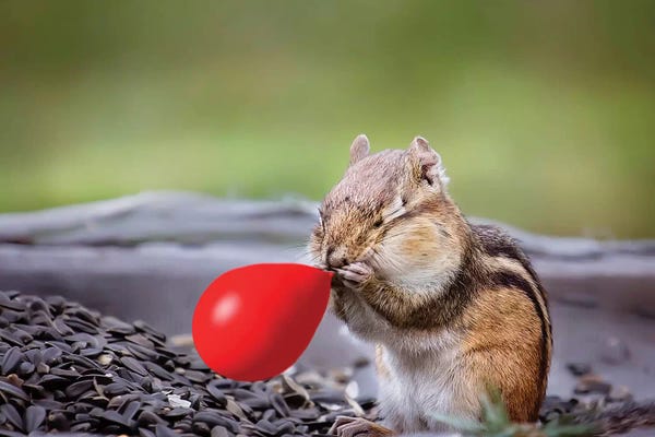 Chipmunks: Red Balloon by Karen Burke