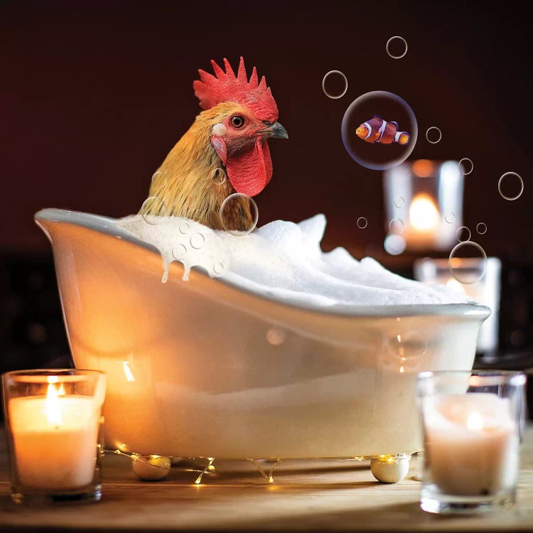 Rooster Bubble Bath