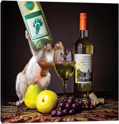 Squirrelfoot Wine Canvas Art Print - Karen Burke