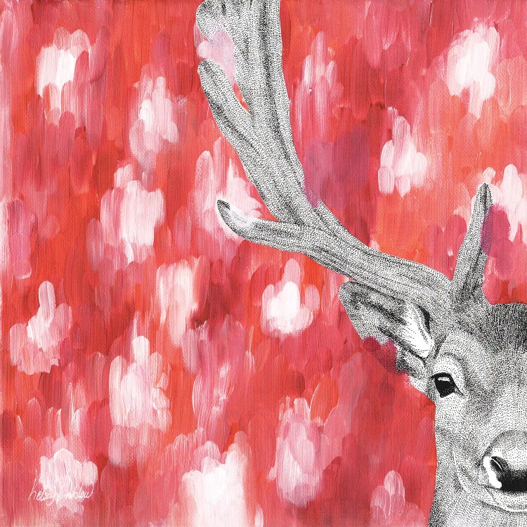 Dreamy Fallow Deer by Kelsey Emblow wall art