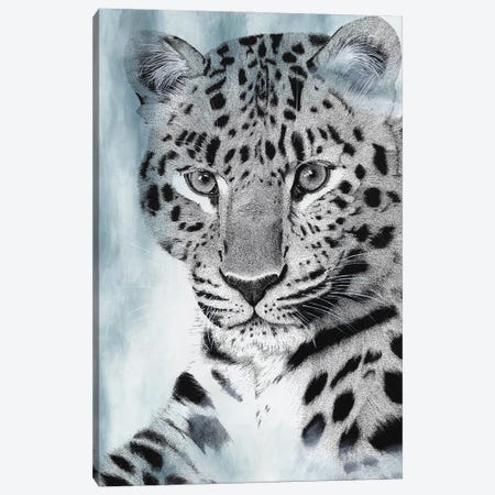 Dreamy Big Cat - Amur Leopard Canvas Print #KBW34} by Kelsey Emblow Canvas Artwork