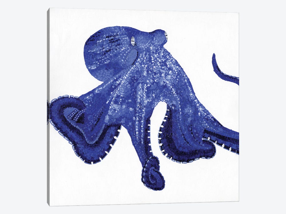 Octopus by Kelsey Emblow 1-piece Canvas Art Print