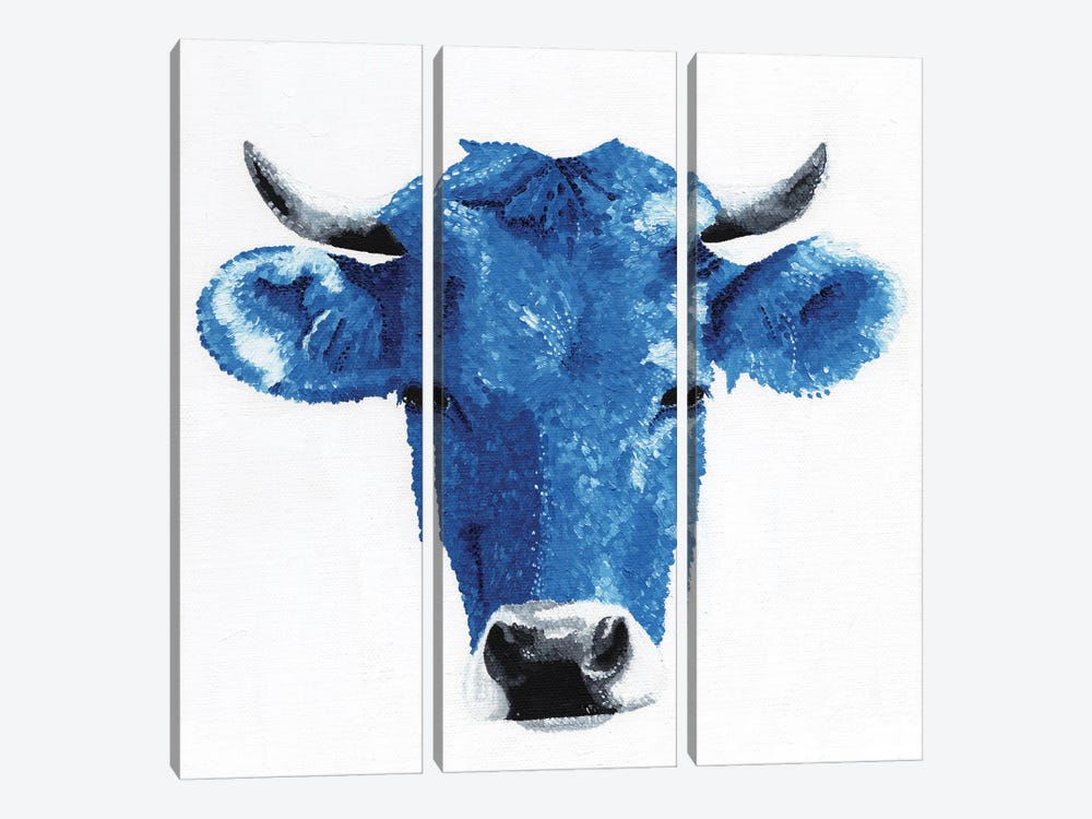 Sacred Cow by Kelsey Emblow 3-piece Art Print