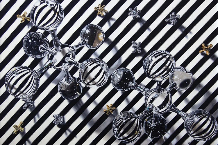 Glass Jacks by Karen Budan wall art